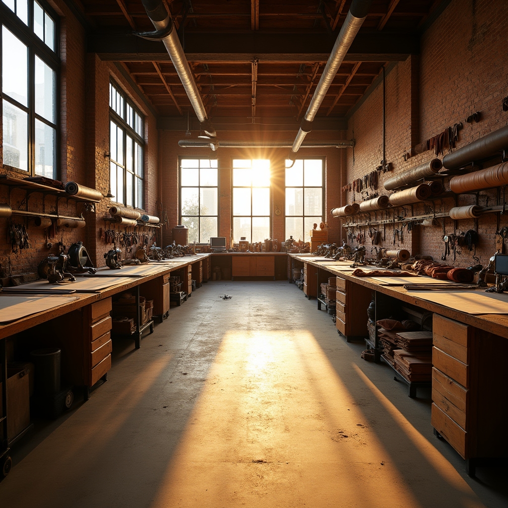 Interior of the Liaotiyi workshop with craftspeople working